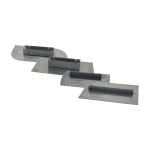 Steel trowel blades